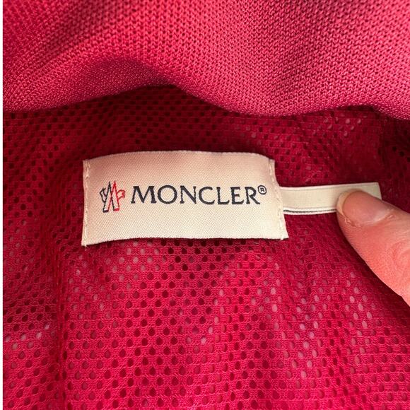 NWT Moncler Purple & Pink Mixed Media Sleeveless Velvet Short Vest L - Picture 7 of 15